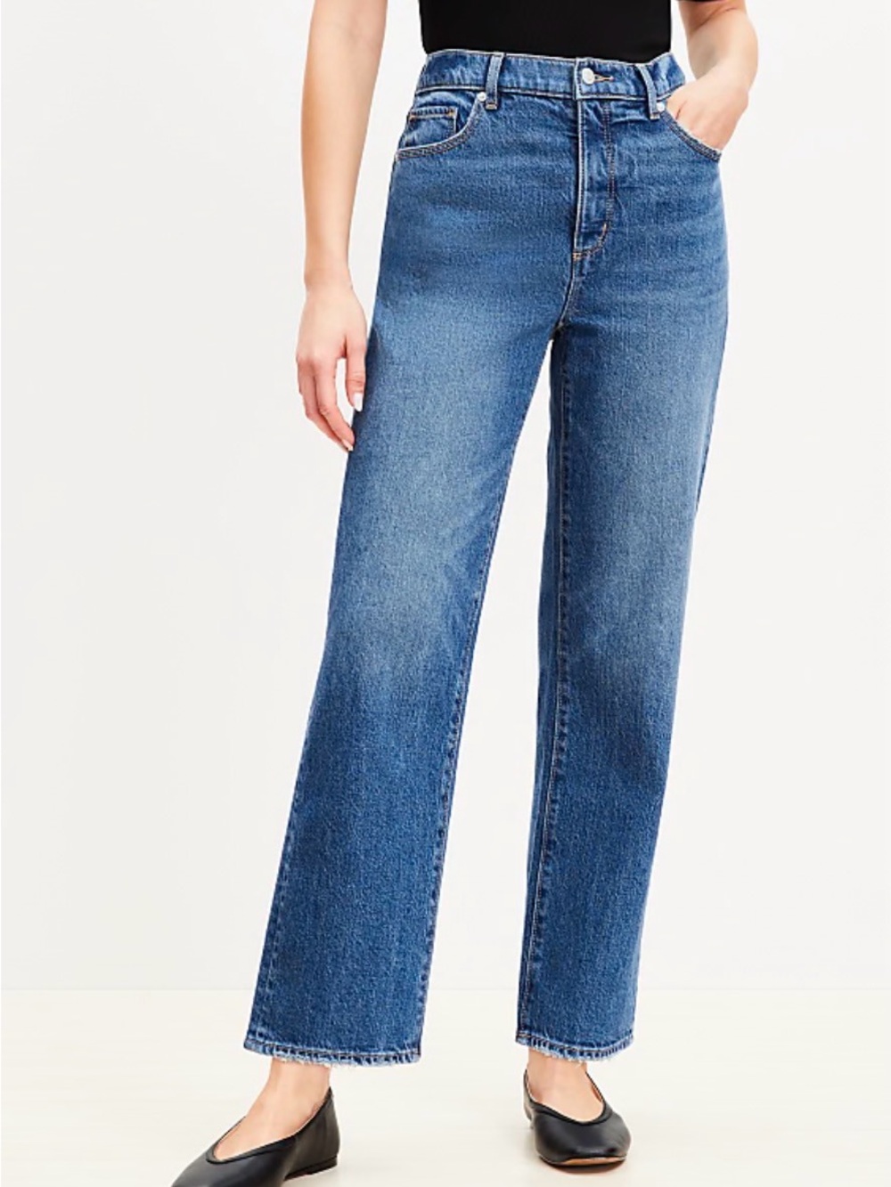 LOFT Straight Crop Jeans Size 12/31